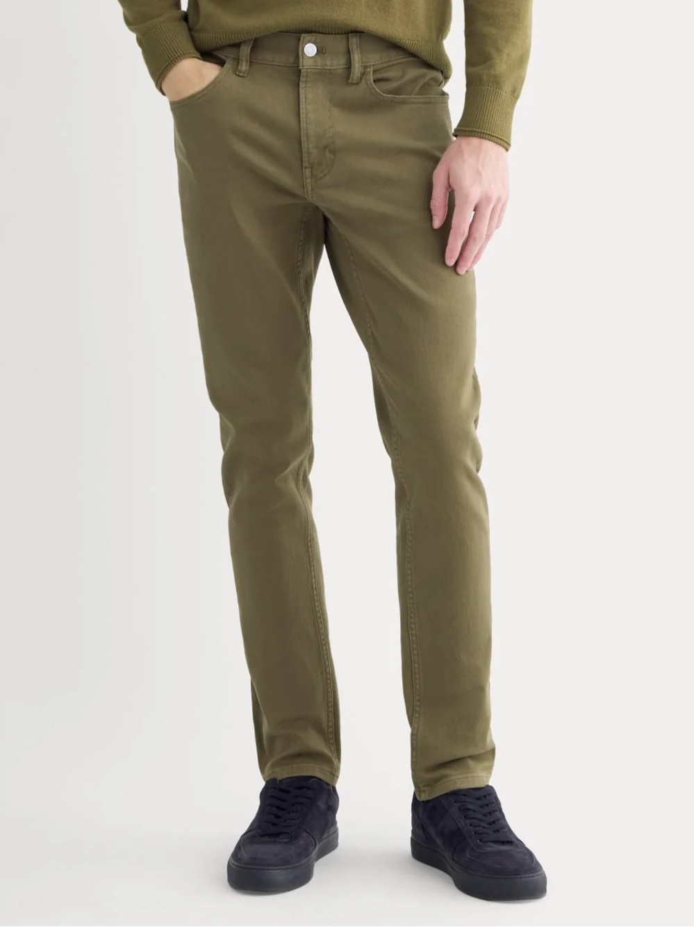 Everlane The Stretch Twill 5-Pocket Pant Beech Size 34x30 NWOT
